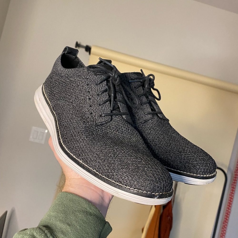 Cole Haan Oxford Knit Dress Shoes
